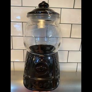 NEW TARGET BULLSEYE PLAYGROUND PLAY GROUND GUMBALL MACHINE CANISTER DECOR HOME